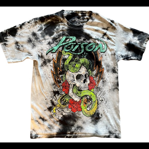 poison tie dye shirt
